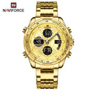 Relógio NAVIFORCE Militar Luxo
