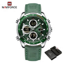 Relógio NAVIFORCE Militar Luxo