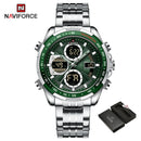 Relógio NAVIFORCE Militar Luxo