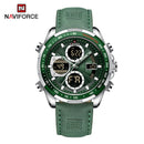 Relógio NAVIFORCE Militar Luxo